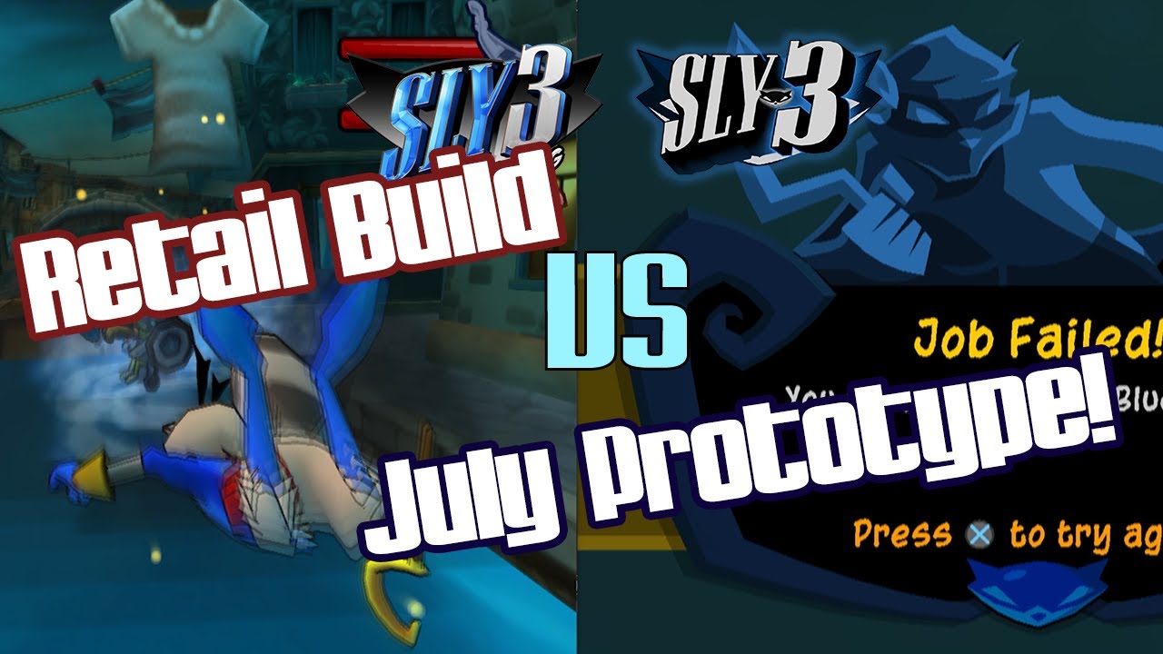 The most uncoordinated boat ride | Canal Chase | Sly 3 July prototype comparison