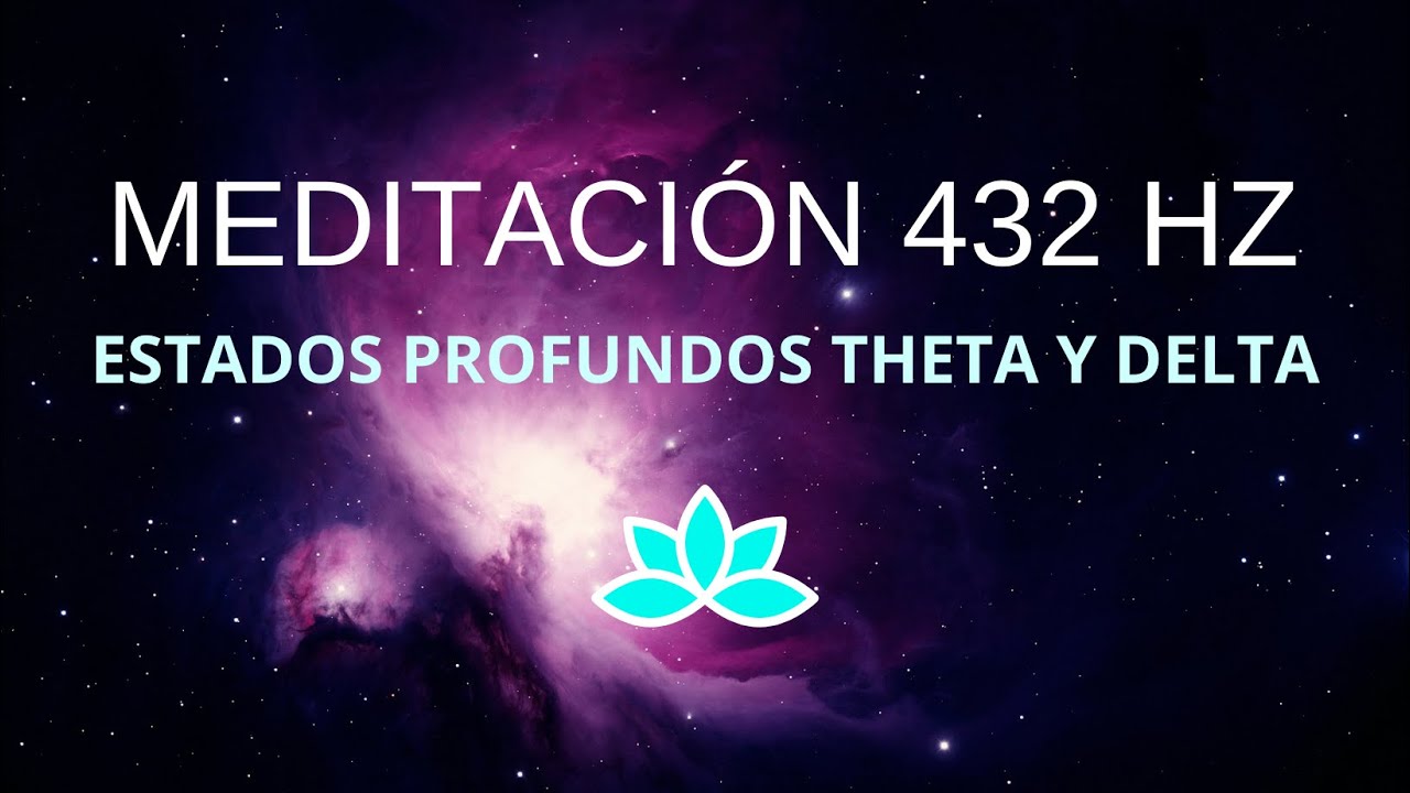 💙 Meditación para ESTADOS PROFUNDOS THETA Y DELTA | MÚSICA A 432 HZ | Respirando Azul Clarito