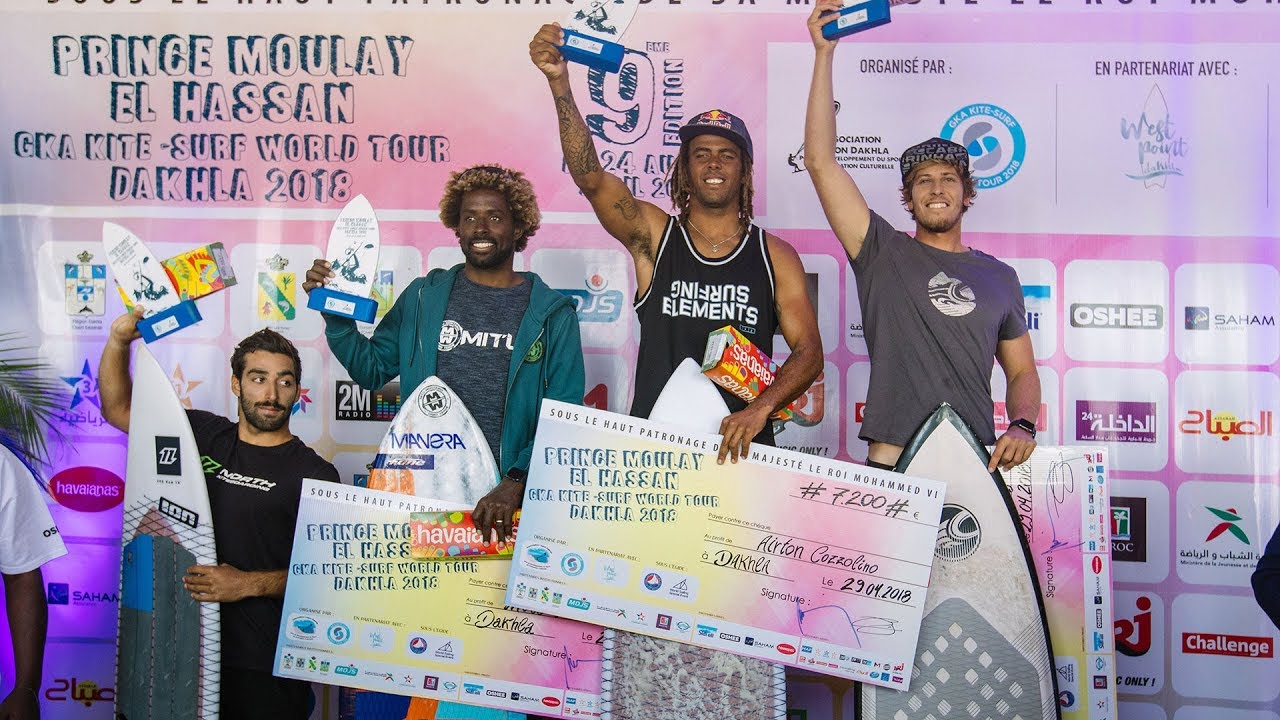 GKA Kite-Surf World Tour Dakhla - Men's Result Action