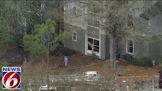 As apartment explosion investigation continues, neighbors are concerned about their homes