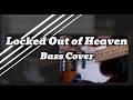 Bruno Mars - Locked Out of Heaven (Bass Cover) TABS in Video