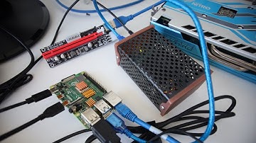 Atom Miner FPGA Setup on a Rasberry Pi 4!