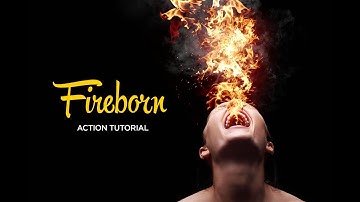 Fireborn CS4+ Photoshop Action Tutorial