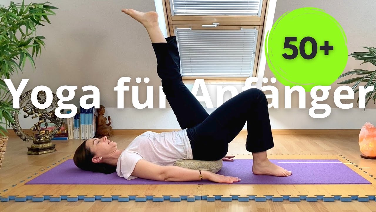 Yoga für Anfänger ü50 / leichte Asanas mit Kissen