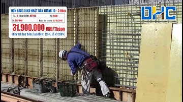 Đơn hàng XKLĐ Nhật Bản tháng 10 – Tuyển 6 Nam “Lắp đặt cốp pha” 31.9 triệu/ tháng