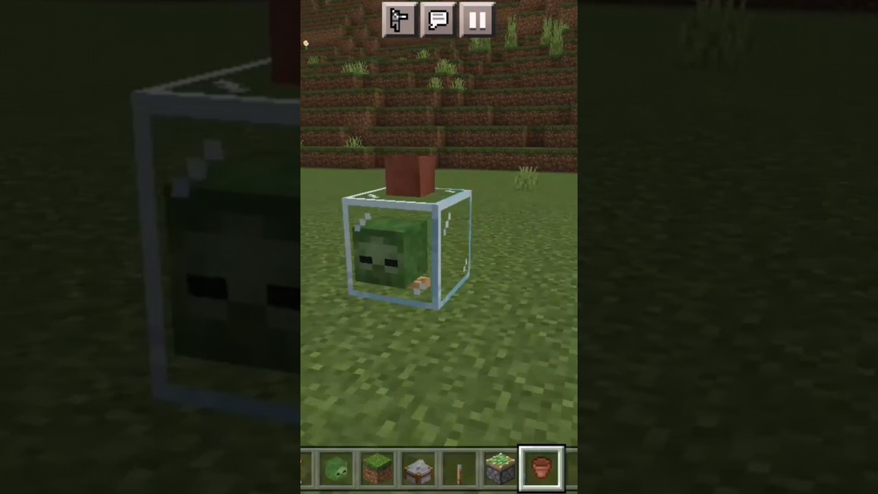 zombie head | STILL WORKS | How to place a head in a jar - Minecraft | Demon Dash