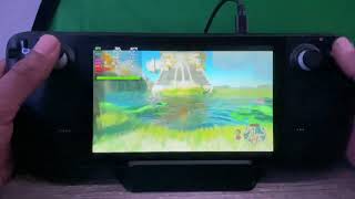 TOTK at 70FPS on Steam Deck – Full Yuzu Settings Coming Soon