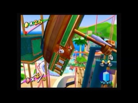 Super Mario Sunshine Pinna Park Episode 3 Red Coins Of The Pirate Ships