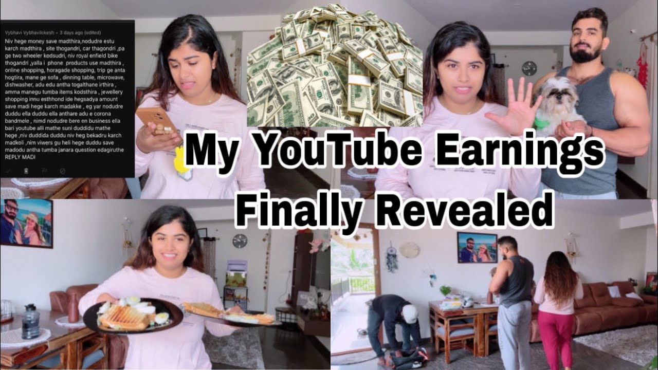 ಇವತ್ತು ನಿಮಗೆ ನನ್ನ Youtube Monthly Income ಎಷ್ಟು ಅಂತ ಹೇಳ್ತೀನಿ💵4.5Lakhs ? IT Raid 😳 #kannadavlogs