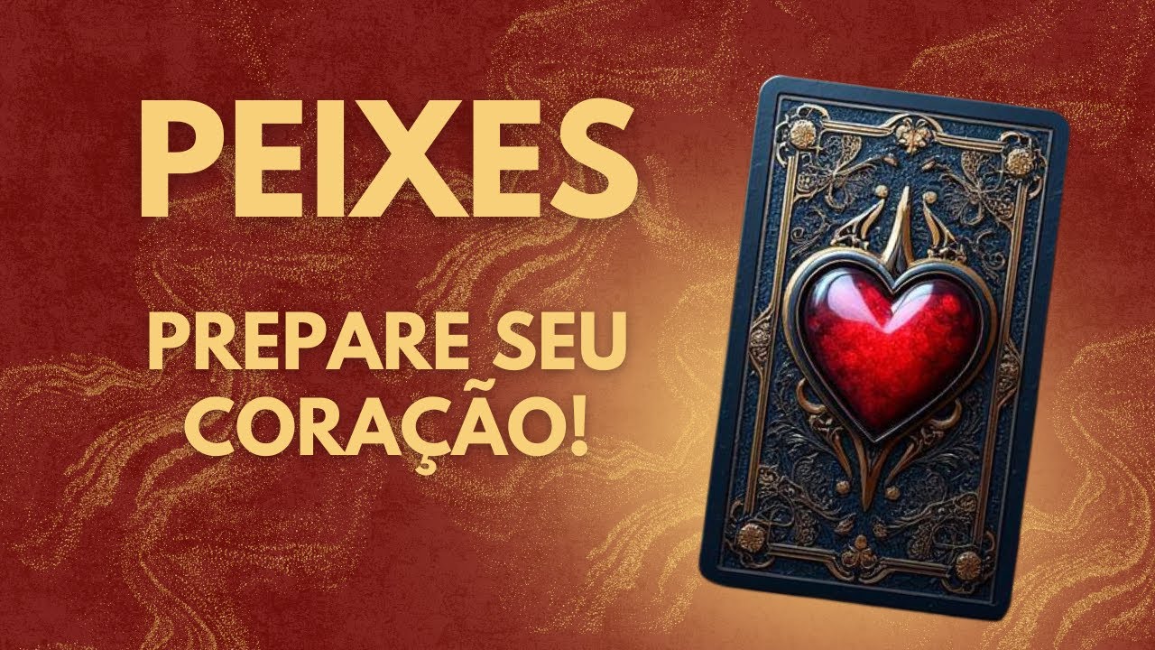 ♓ Peixes ✨ Uma Grande Revelação — Isso Vai Tocar Seu Coração