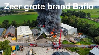 Zeer Grote Brand In Aardappelopslag Loods In Baflo