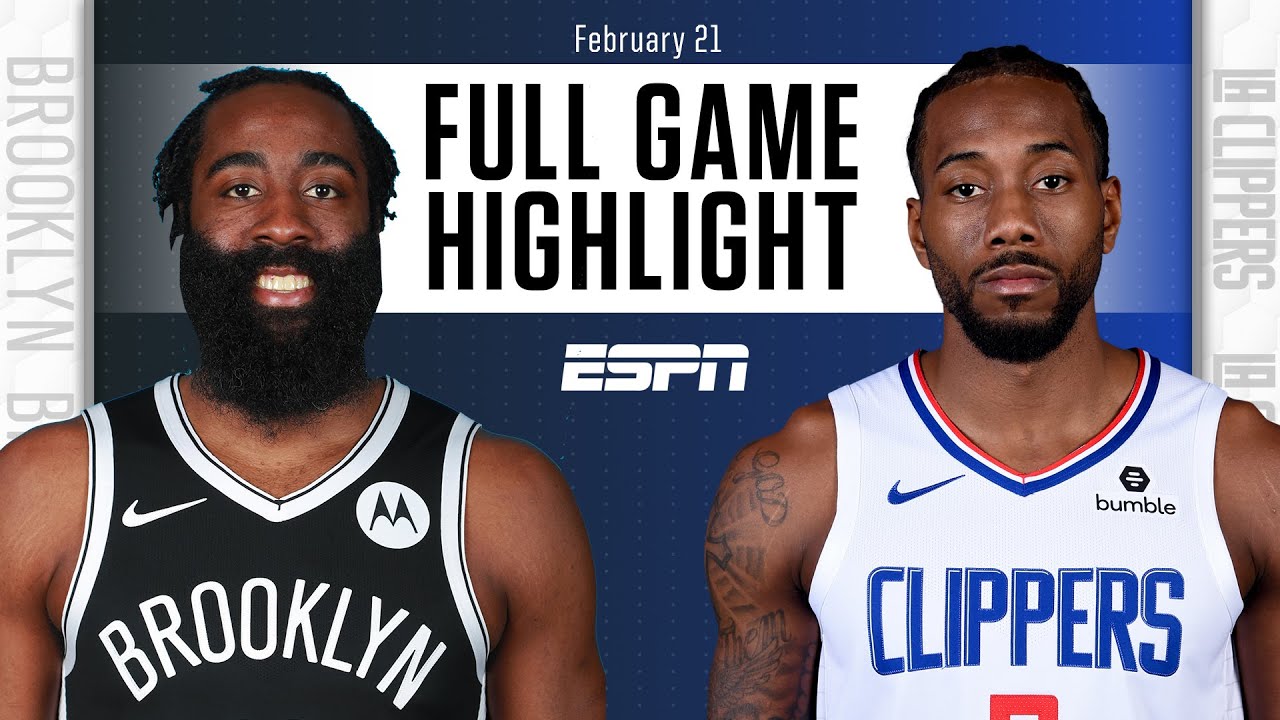 Nets vs. Clippers - Game Recap - February 21, 2021 - ESPN