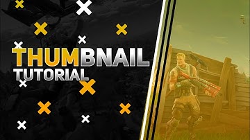 Fortnite Thumbnail Tutorial |Ps Touch|Pixel Lab|