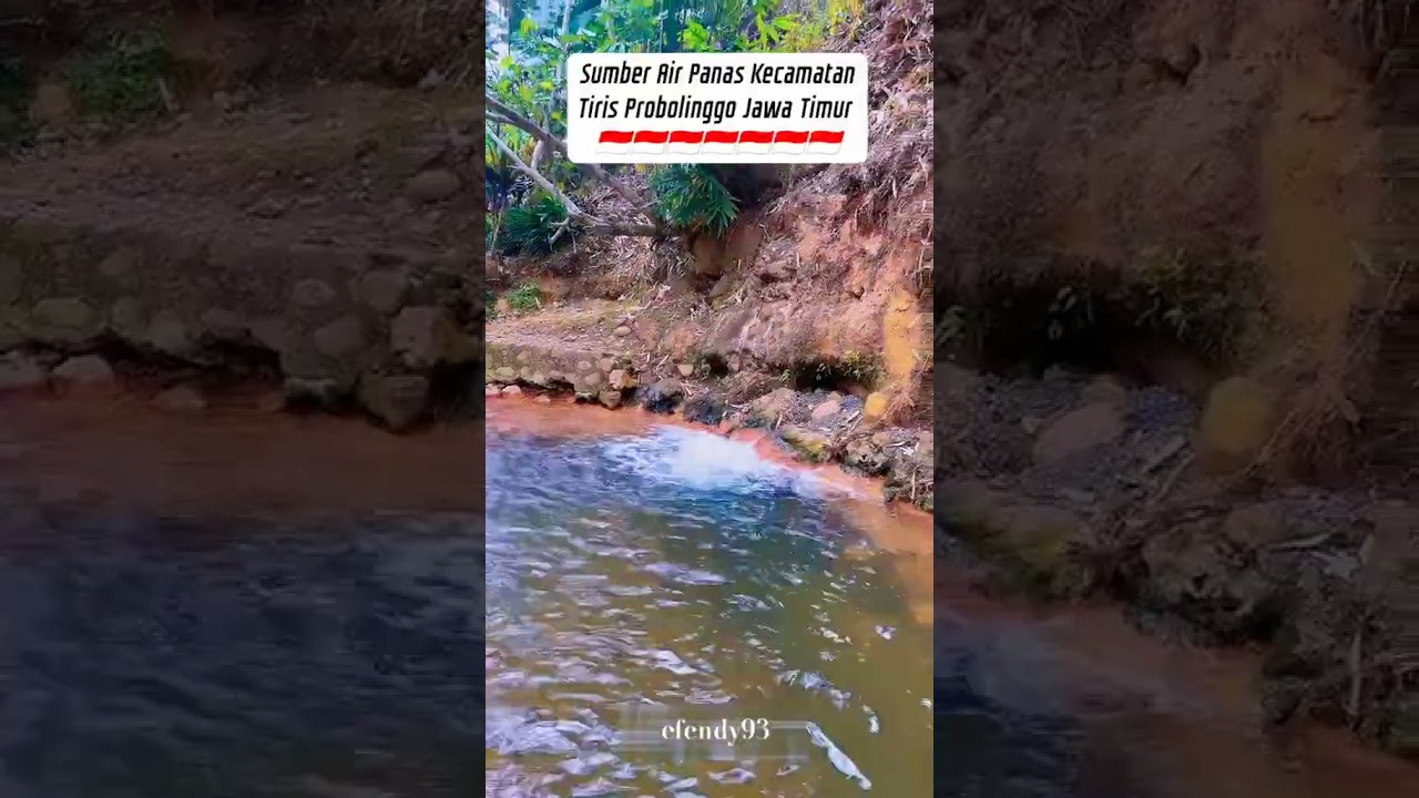 Sumber Air Panas Kecamatan Tiris Probolinggo Jawa Timur