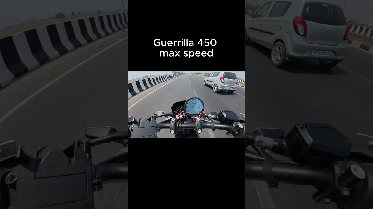 Guerrilla 450 top speed 
