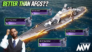 USS Constitution II With 4x MK 47 Sea Striker 🔥 Still Better Than AFGS 🤔!! - Modern Warships
