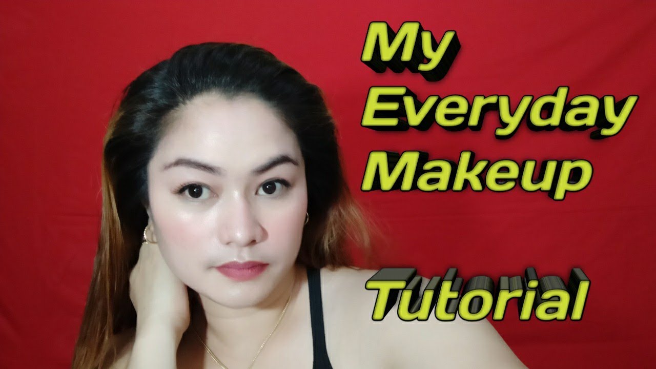 My Everyday Makeup Tutorial - YouTube
