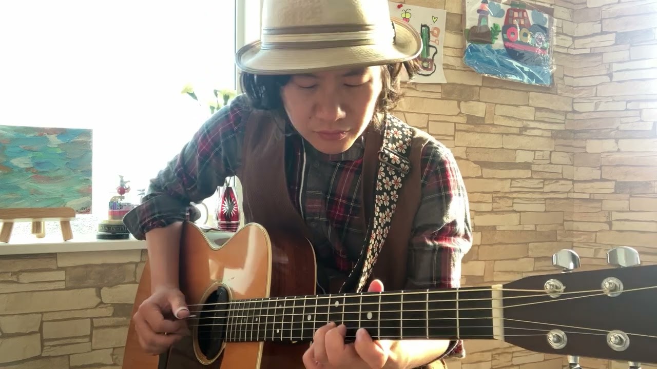 Fingerstyle blues key in A - YouTube