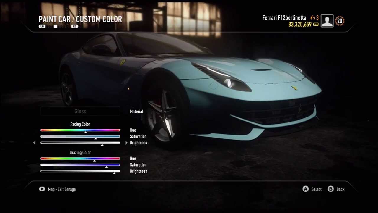 Need For Speed Rivals Car Customization