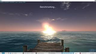 Unigine Tropics (2008) benchmark for OpenGL and DXVK(Vulkan) screenshot 4