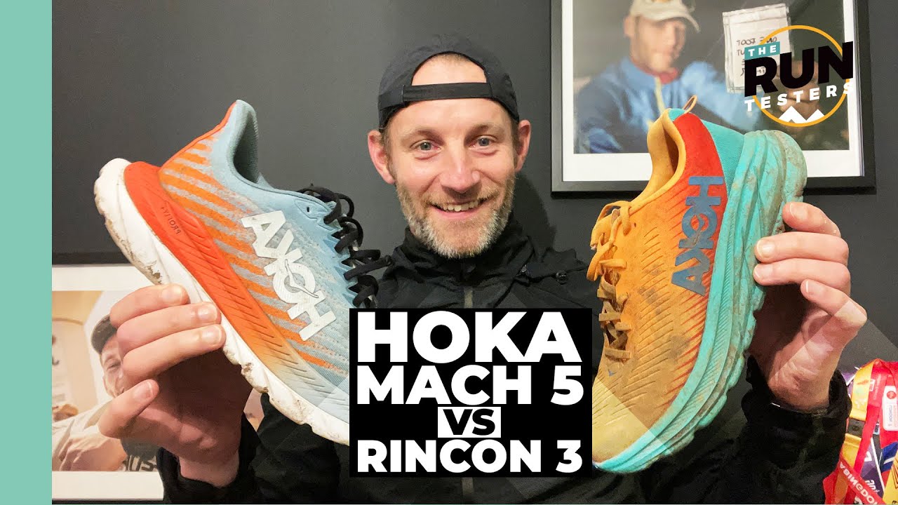HOKA Mach 5 vs HOKA Rincon 3 The battle of HOKA's best daily trainers