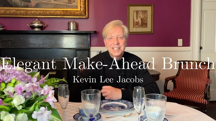 Easy Make-Ahead Brunch | Recipes, Flowers, Setting...
