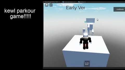 New Parkour Game!? - ROBLOX Devlog #1
