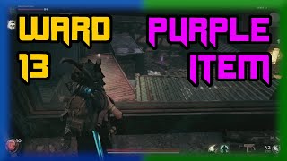 Remnant 2 - How do you get the purple item in Ward 13 (Gun & Armor!!)