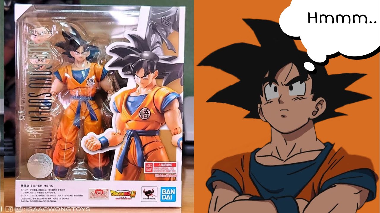 MY Opinion: SH Figuarts Goku SUPER HERO from Dragon Ball Super 