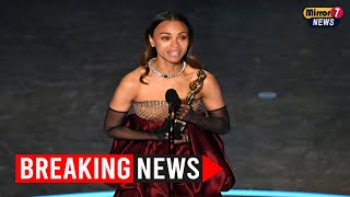 Zoe Saldaña Speaks Out on ‘Emilia Pérez’ Controversy After Oscar Win