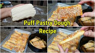 Puff Pastry Dough Step By Step Complete Recipe 😍by Tasty Food With Maria