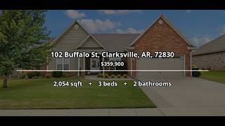 Wait Until You See the Backyard 102 Buffalo St Clarksville AR