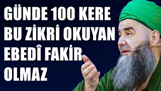 GÜNDE 100 KERE BU ZİKRİ OKUYAN EBEDİYYEN FAKİR OLMAZ Resimi