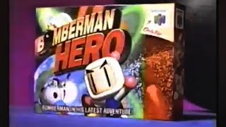 1998 Nintendo 64 Bomberman Hero Commercial