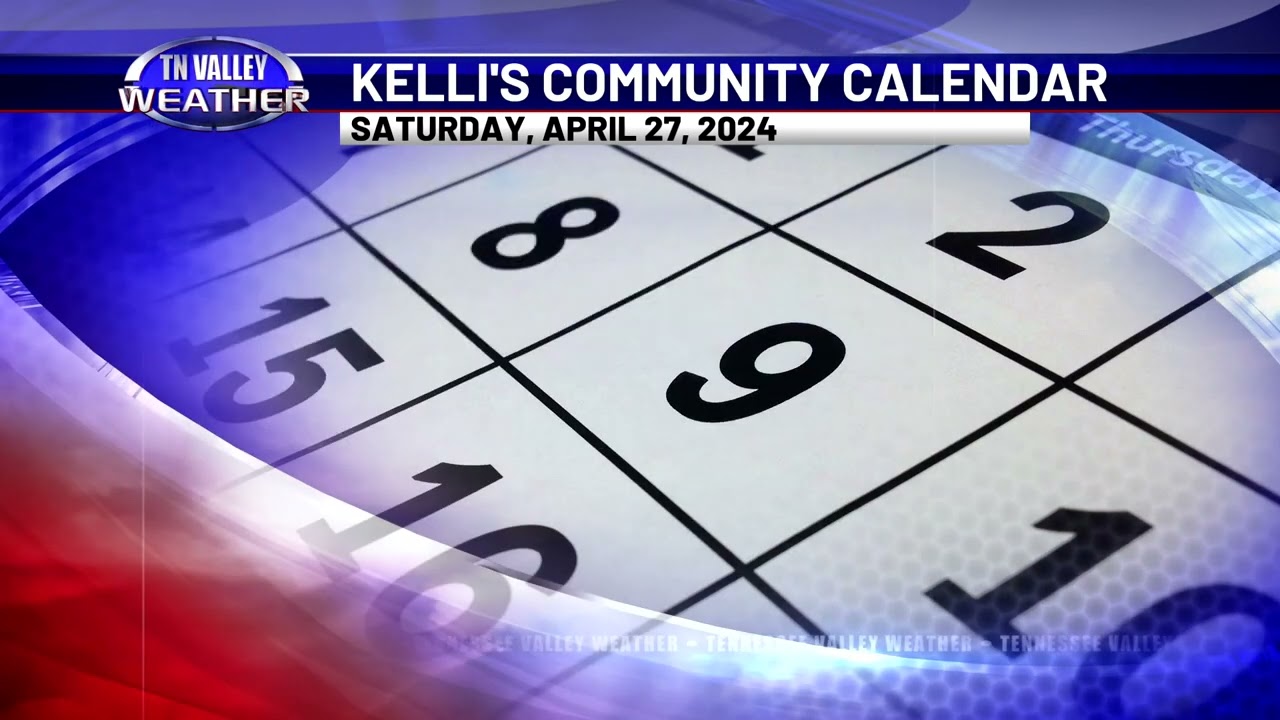 The weather is looking pretty good this weekend for any plans you may have. If you need to add more to your calendar, check out Kelli's Community Calendar!