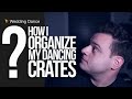 HOW I ORGANIZE MY DANCING CRATES: Create the perfect wedding music playlist.