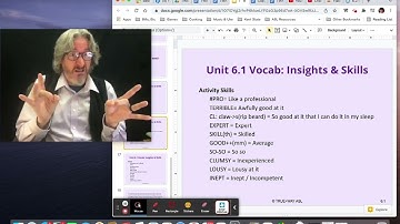 TWA Unit 6.1 video lecture (Nehring)