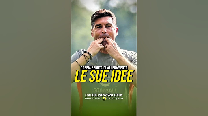 🔴⚫️ IDEE CHIARE PER FONSECA #milan #calcionews24