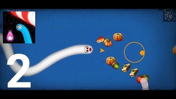 Worms Zone .Io - Voracious Snake Action Game -  Gameplay Walkthrough  Part  2  -  (Ios, Android)