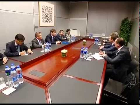 შეხვედრა მონღოლეთის პრემიერ-მინისტრთან