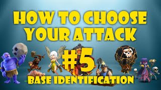 BASE IDENTIFICATION 5! HOW TO CHOOSE THE RIGHT TH10 WAR ATTACK! CLASH OF CLANS