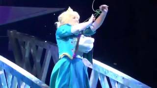 Frozen Live at the Hyperion Let it Go Dress Fail