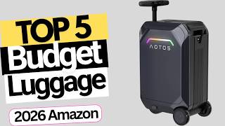 ✅Top 5 Best Luggage & Suitcases on Amazon 2026 | Ultimate Travel Luggage Buying Guide