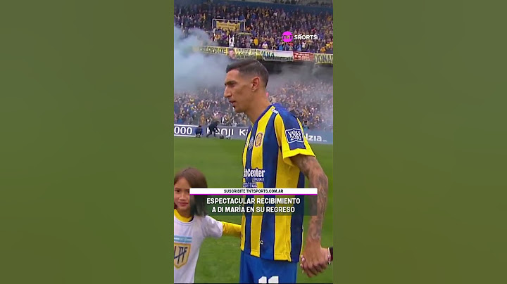 ESPECTACULAR RECIBIMIENTO PARA ROSARIO CENTRAL EN EL REGRESO DE DI MARÍA ANTE GODOY CRUZ 🟡🔵