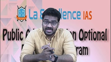 Strategy for UPSC Public Administration Optional by Rajasekhar Kota Sir