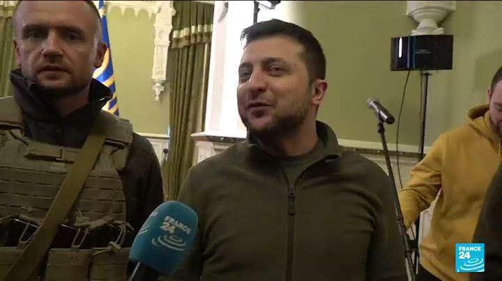 Zelenskyj: „To, čo sa tu deje, sa stane zajtra v Európe“ • FRANCÚZSKO 24 Angličtina