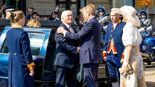 Dutch Royals receive Germany for state visit, day 1, Amsterdam, Netherlands - 9 Jun 2026