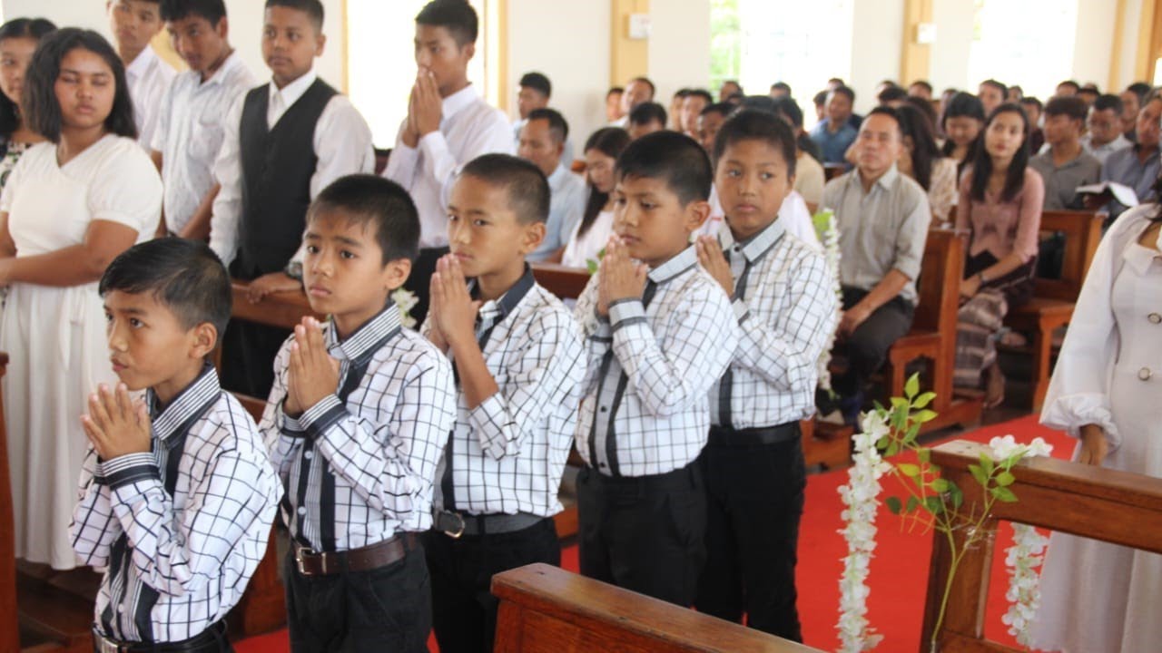 MARY HELP OF CHRISTIAN SIAHA 31st PARISH KUT 2023 MASS INKHAWM