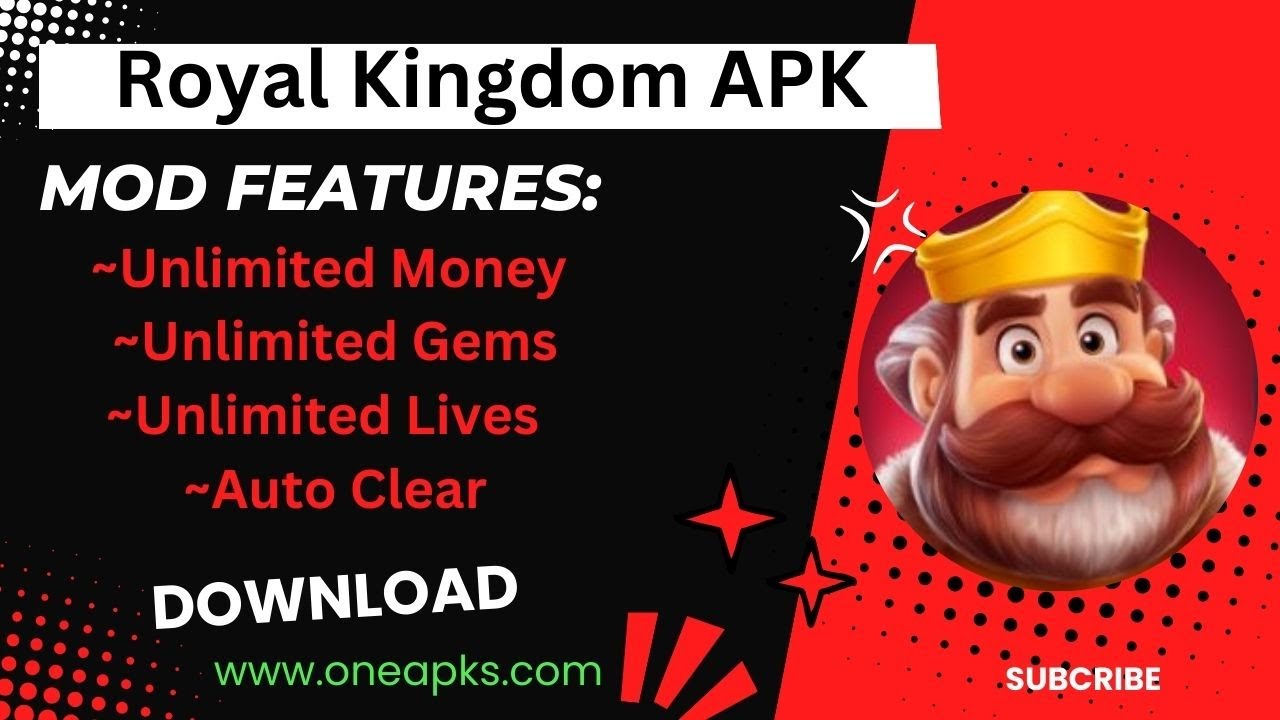 Royal Kingdom Mod APK 16685 Unlimited Lives - YouTube