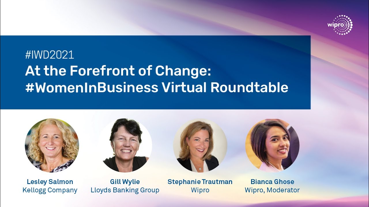International Women’s Day 2021: Women in Business Panel, by Wipro